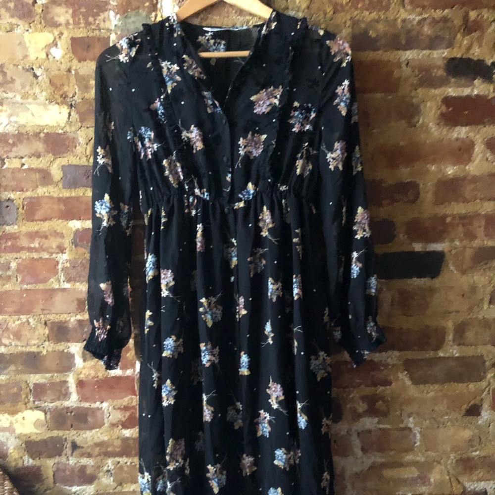 Zara floral dress